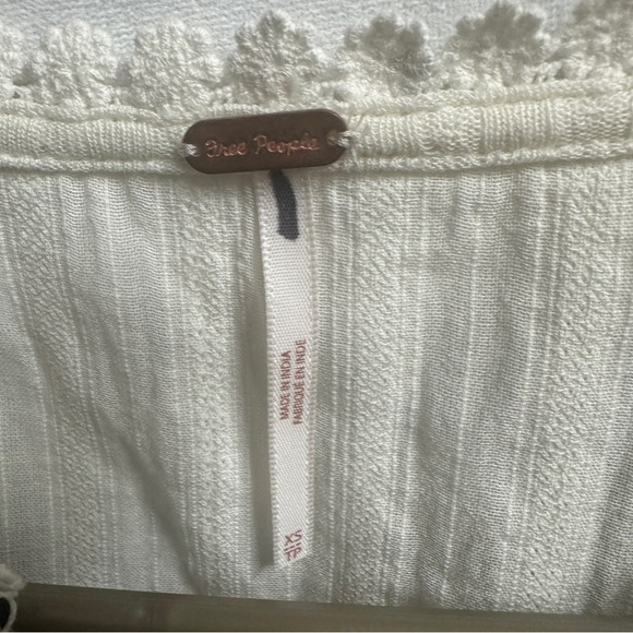 Free People Women's Sarafina Top in Ivory Combo - Picture 5 of 6